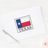 Sticker Ovale Texas (Enveloppe)