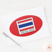 Sticker Ovale Thaïlande (Enveloppe)