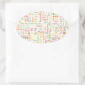 Sticker Ovale Thé (Sac)