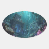 Sticker Ovale The Palace of Tides and Treasures (Devant)