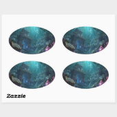 Sticker Ovale The Palace of Tides and Treasures (Feuille)