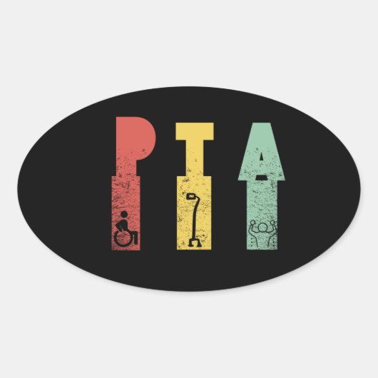 Sticker Ovale Thermos PTA (Devant)