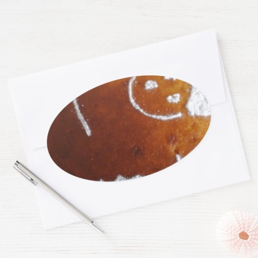 Sticker Ovale Thomas Train (Enveloppe)