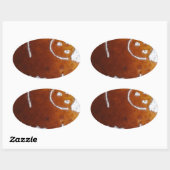 Sticker Ovale Thomas Train (Feuille)