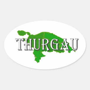Sticker Ovale Thurgovia - Thurgau
