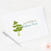 Sticker Ovale Thyme (Enveloppe)