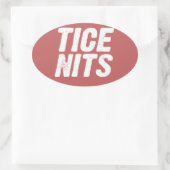 STICKER OVALE TICE NITS (Sac)
