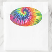 Sticker Ovale Tie Dye (Sac)