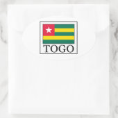 Sticker Ovale Togo (Sac)