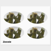 Sticker Ovale Tomate (Feuille)