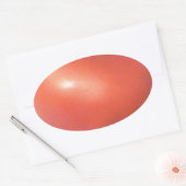 Sticker Ovale Tomato rouge (Enveloppe)