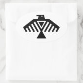 Sticker Ovale tonnerre (Sac)