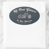 Sticker Ovale Tous That Glitters (Sac)