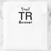 Sticker Ovale Trail Runner (Sac)
