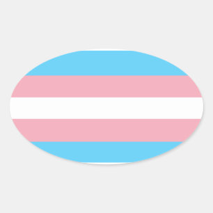 Sticker Ovale trans