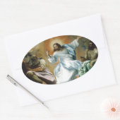 Sticker Ovale Transfiguration_by_Lodovico_Carracci. (Enveloppe)