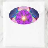 Sticker Ovale Trinity Lotus (Sac)