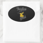 Sticker Ovale Trombone Chick #4 (Sac)