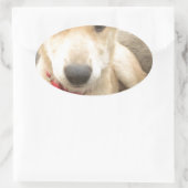 Sticker Ovale Tu Devrais WIFI Ton Amour Tous Les Jours (Sac)