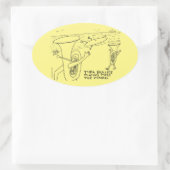 Sticker ovale Tuba Bullies (Sac)