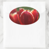 Sticker Ovale Tulipes (Sac)