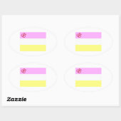 Sticker Ovale Twink Pride (Feuille)