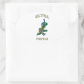 Sticker Ovale Ultra Turtle (Sac)