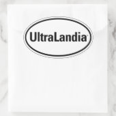 Sticker Ovale UltraLandia (Sac)