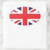 Sticker Ovale Union Jack (Sac)
