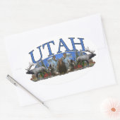 Sticker Ovale Utah (Enveloppe)