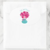 Sticker Ovale Va Bien Bientôt ! (Sac)