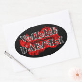 Sticker Ovale Vallée d'Aoste (Enveloppe)
