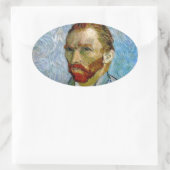 Sticker Ovale Van Gogh Autoportrait (Sac)