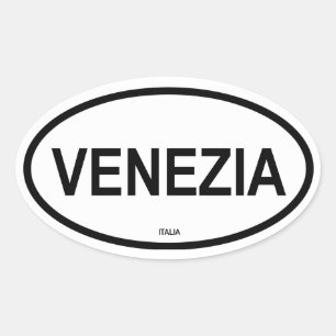 STICKER OVALE VENÉZIE
