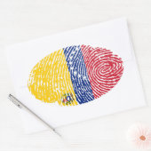 Sticker Ovale Venezuela (Enveloppe)