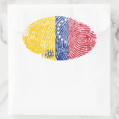 Sticker Ovale Venezuela (Sac)