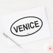 STICKER OVALE VENISE (Enveloppe)