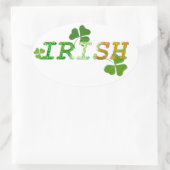 Sticker Ovale Vert (Sac)