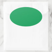 Sticker ovale vert (Sac)