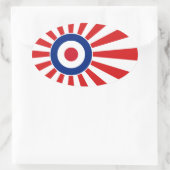 Sticker Ovale Vibrant Roundel Mods (Sac)