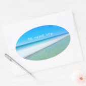 Sticker Ovale vignette (Enveloppe)
