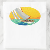 Sticker Ovale Vintage (Sac)