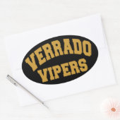Sticker Ovale Vipers Verrado (Enveloppe)