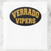 Sticker Ovale Vipers Verrado (Sac)