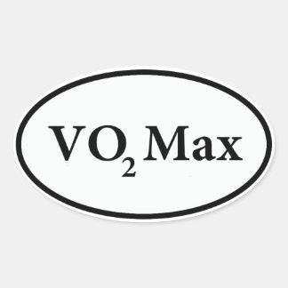 Sticker Ovale vo2 max