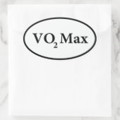 Sticker Ovale vo2 max (Sac)