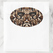 Sticker Ovale Voir & Croire_ (Sac)