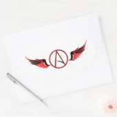 Sticker Ovale Vol "A" (Enveloppe)