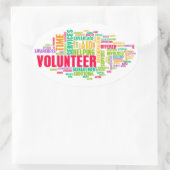 Sticker Ovale Volontaire (Sac)