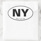 Sticker Ovale Votre emplacement favori (Sac)